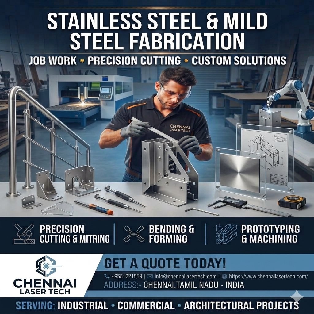 Best Mild Steel (MS) Fabrication Services in Chennai Near me